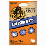 GORILLA Gorilla 104905 Adhesive Dot, Solid, Neutral, Transparent PAINT GORILLA