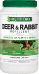 LIQUID FENCE Liquid Fence HG-70266 Deer and Rabbit Repellent, 1000 sq-ft Coverage LAWN & GARDEN LIQUID FENCE