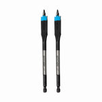 J S PRODUCTS Stinger Spade Woodboring Drill Bits, 6 x 1/2 In., 2-Pk. TOOLS J S PRODUCTS
