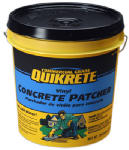 QUIKRETE COMPANIES Vinyl Concrete Patcher, Gray, 20-Lb. Pail PAINT QUIKRETE COMPANIES   