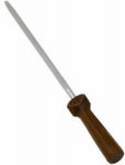 CHICAGO CUTLERY Chicago Cutlery Walnut Tradition Series CL38WP Sharpener, Stainless Steel Abrasive, Wood Handle, Walnut HOUSEWARES CHICAGO CUTLERY