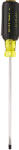 KLEIN TOOLS 3/16 x 4-In. Cushion Grip Screwdriver With Cabinet Tip