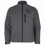 MILWAUKEE ELECTRIC TOOL CORP M12 Toughshell Heated Jacket, Poly, With Battery & Charger, Gray, XL