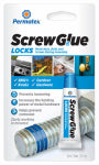 PERMATEX Permatex ScrewGlue 28206 Screw Locking Glue, 0.2 oz, Tube, Liquid, Blue PAINT PERMATEX