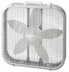 LASKO PRODUCTS Slim Compact Box Fan, Gray, 20 In. APPLIANCES & ELECTRONICS LASKO PRODUCTS