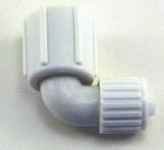 FLAIR-IT Flair-It PEXLOCK 16817 Pipe Elbow, 3/8 x 1/2 in, FPT, 90 deg Angle LAWN & GARDEN FLAIR-IT