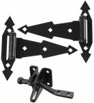 ASSA ABLOY AMERICAS RESIDENTIALI NC Gate Hardware Kit, Black HARDWARE & FARM SUPPLIES ASSA ABLOY AMERICAS RESIDENTIALI NC