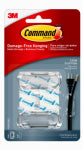 3M COMPANY Clear Large Cord Clips, 2 Clips, 3 Strips/Pack HARDWARE & FARM SUPPLIES 3M COMPANY