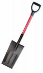 BULLY TOOLS Planting Spade, Commercial Grade, 40-In. Fiberglass Handle