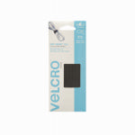 VELCRO BRAND VELCRO Brand One Wrap 91426 Fastener, 1/2 in W, 8 in L, Velcro, Black HARDWARE & FARM SUPPLIES VELCRO BRAND