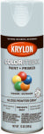 KRYLON Krylon K05531007 Enamel Spray Paint, 12 oz Can, 25 sq-ft Coverage Area, Solvent Base, Gloss, Pewter Gray PAINT KRYLON
