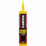 HENKEL CORPORATION Flameseal Fire, Smoke & Draft Sealant, Red, 10 oz.