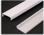 WIREMOLD COMPANY Wire Raceway Channel, White Plastic, 5-Ft.