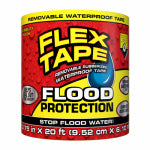 FLEX SEAL Flex Tape Flood Protection RTSYELR0420 Tape, 20 ft L, 3.75 in W, Rubber Backing, Yellow PAINT FLEX SEAL