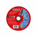 DIABLO Diablo DBD060045101F Cut-Off Wheel, 6 in Dia, 0.04 in Thick, 7/8 in Arbor, Aluminum Oxide Abrasive TOOLS DIABLO