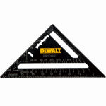 STANLEY TOOLS Rafter Square/Saw Guide, Aluminum, 7In. TOOLS STANLEY TOOLS