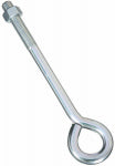 ASSA ABLOY AMERICAS RESIDENTIALI NC Eye Bolt With Hex Nut, Zinc, 3/4 x 12 In.