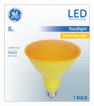 GE GE 93100583 LED Floodlight, Flood, Spotlight, PAR38 Lamp, 90 W Equivalent, E26 Lamp Base, Yellow Light ELECTRICAL GE