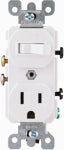 LEVITON MFG CO WHT SWITCH/OUTLET