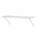 CLOSETMAID ClosetMaid 1031 Shelf Kit, 60 lb, 36 in L, 12 in W, Steel, White HARDWARE & FARM SUPPLIES CLOSETMAID