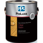 PPG PROLUXE ProLuxe Door & Window Wood Finish, Transparent Satin, Dark Oak, 1-Qt. PAINT PPG PROLUXE
