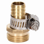 ZHEJIANG HONGCHEN IRRIGATION 5/8 In. Male Hose Mender, Barb Style