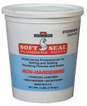 IPS CORPORATION Soft Seal Plumbers' Putty, 14 oz.