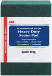 3M COMPANY Heavy-Duty Commercial Scouring Pads, 6-Pk.