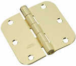 ASSA ABLOY AMERICAS RESIDENTIALI NC Door Hinge, Interior, Round-Edge, Bright Brass, 3-1/2 In., 3-Pk. HARDWARE & FARM SUPPLIES ASSA ABLOY AMERICAS RESIDENTIALI NC