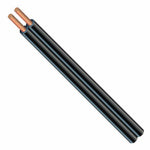SOUTHWIRE/COLEMAN CABLE Lamp Cord, Vinyl, 16/2 SPT-2, 300-Volt, Black, 250 Ft.