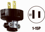 LEVITON MFG CO BLK CORD PLUG