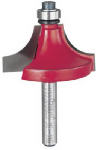 FREUD Freud 36-116 Router Bit, 3/8 in Dia, 1-1/2 in Dia Cutter, 2-1/2 in OAL, 1/4 in Dia Shank, 4-Cutter, Carbide TOOLS FREUD