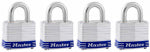 MASTER LOCK Master Lock 3008D Padlock, 1-9/16 in W Body, Keyed Alike Key, 9/32 in Dia Shackle, 3/4 in H Shackle, Steel Shackle HARDWARE & FARM SUPPLIES MASTER LOCK