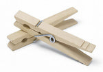 WHITMOR Wood Clothespins, 50-Pk. HOUSEWARES WHITMOR
