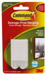 COMMAND Command 17201-4PK Picture Hanging Strip, 3 lb/set, Foam, White, 2.75 in L x 0.625 in W x 0.1 in H, 4/PK HARDWARE & FARM SUPPLIES COMMAND