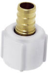 SHARKBITE/CASH ACME Barbed PEX Pipe Thread Adapter, 3/4 In. Brass Barb Insert x 3/4 In. FPT