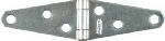 ASSA ABLOY AMERICAS RESIDENTIALI NC Light Duty Strap/Gate Hinges, Zinc, 2 In., 2-Pk.