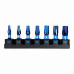 J S PRODUCTS 7-Pc. Mach-Blue Torx Impact Driver Bits, 1 In. TOOLS J S PRODUCTS