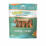 AMERICAN DISTRIBUTION & MFG Dental Chews Dog Treat, Pumpkin Flavor, 5.5 In. Stick
