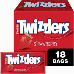 MIDWEST DISTRIBUTION Twizzlers Strawberry Twists, 2.5 oz.