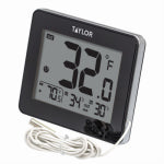 TAYLOR PRECISION PRODUCTS Indoor/Outdoor Thermometer, Wired Probe