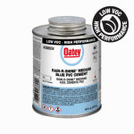 OATEY Oatey Rain-R-Shine 308933V Medium-Bodied Fast Set Cement, 16 oz Can, Liquid, Blue PLUMBING, HEATING & VENTILATION OATEY