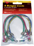 KEEPER Keeper 06051 Bungee Cord, 10 in L, Rubber, Hook End AUTOMOTIVE KEEPER