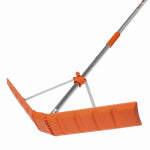 EZ SMART CO Snow Roof Rake & 16 Ft. Extension Pole LAWN & GARDEN EZ SMART CO
