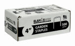 GLAMOS WIRE Glamos Wire 84500 Series Land Staple, 4 in L, Steel, Includes: (500) Land Staples LAWN & GARDEN GLAMOS WIRE
