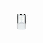 MILWAUKEE Milwaukee 45-34-9120 Socket, 19 mm Socket, Standard Socket, 1/2 in Drive, 6-Point, Chrome Vanadium Steel, Chrome TOOLS MILWAUKEE