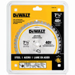 BLACK & DECKER/DEWALT Metal Circular Saw Blade, 40-Tooth, 7-1/4 In.