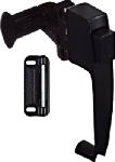 ASSA ABLOY AMERICAS RESIDENTIALI NC Screen & Storm Door Latch, Push-Button, Black HARDWARE & FARM SUPPLIES ASSA ABLOY AMERICAS RESIDENTIALI NC