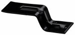 ASSA ABLOY AMERICAS RESIDENTIALI NC Door Bar Holder, Open, Black Steel, 6.3 x 1.5 In.