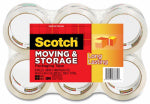 3M COMPANY Moving & Storage Tape, 1.88 In. x 54.6 Yd., 6-Pk.